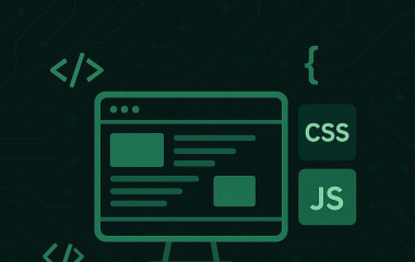 تصميم مواقع احترافية بـ HTML وCSS وJS