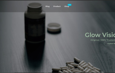 تأسيس المتجر والهوية الرقمية لعلامة "Glow Vision