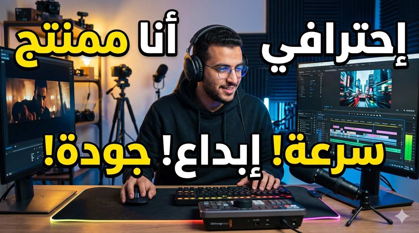 مونتاج احترافي للفيديو الشورتس والريلز 