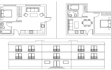 تصميم معماري وانشاءي للمباني باستخدام الاتوكاد 