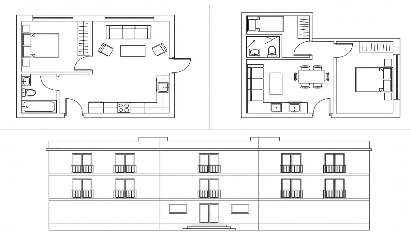 تصميم معماري وانشاءي للمباني باستخدام الاتوكاد 