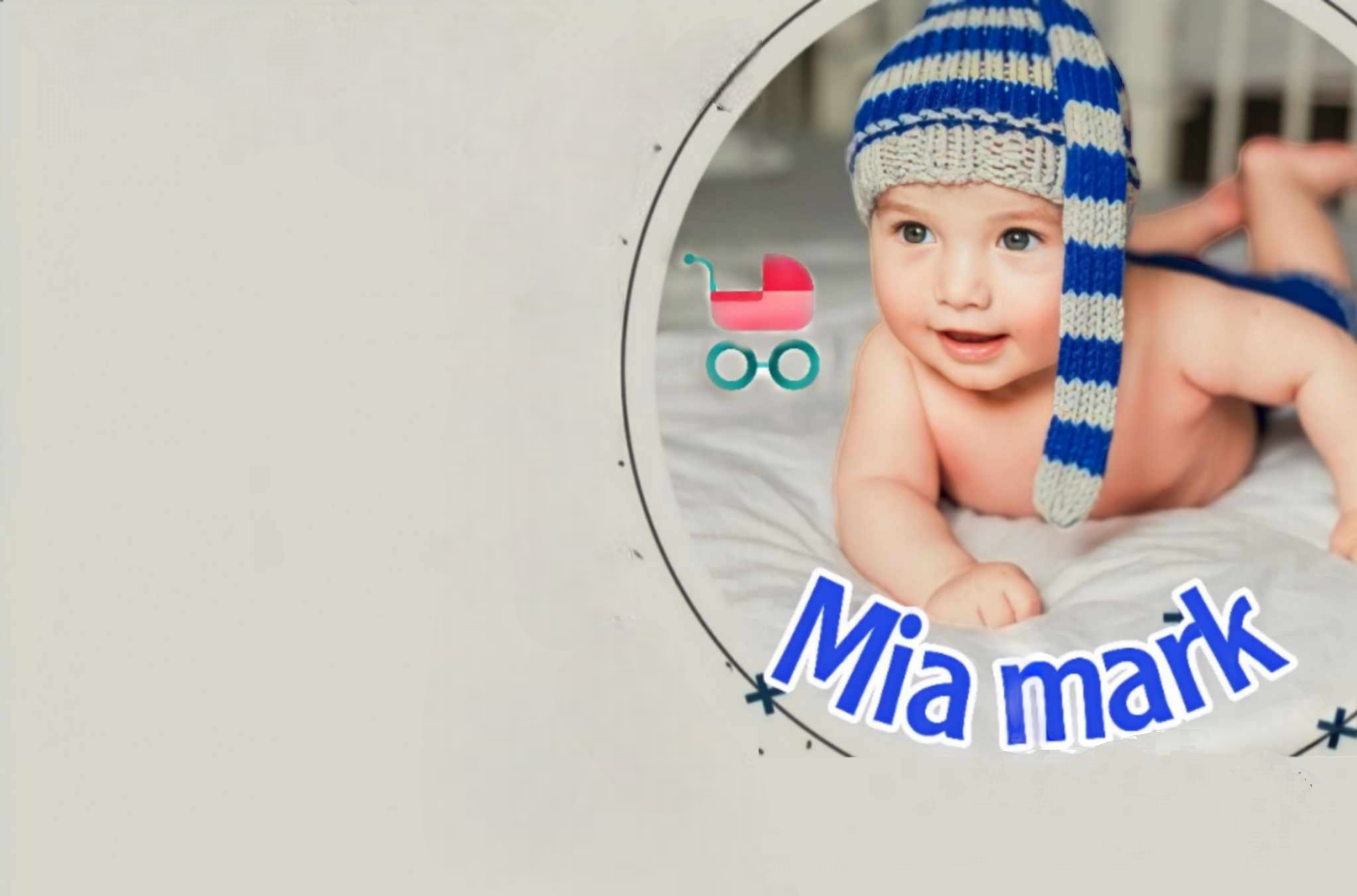 تصميمي ل موقع اليكتروني Mia mark لمنتجات الاطفال